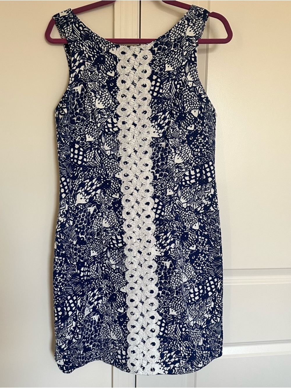 Lilly for Target navy shift dress